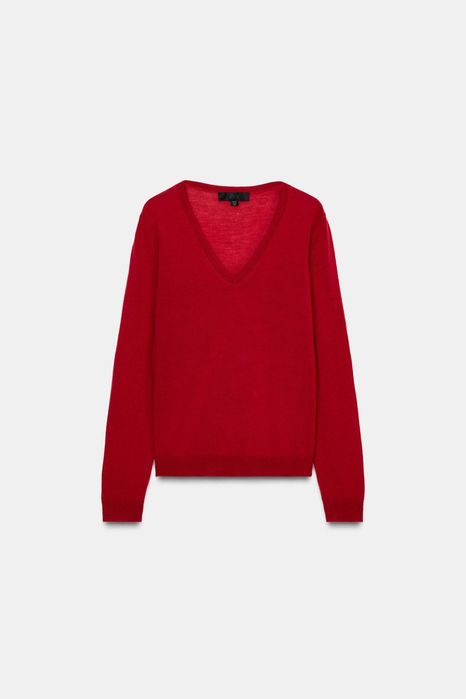 Pulover lana merino Zara Wool edition