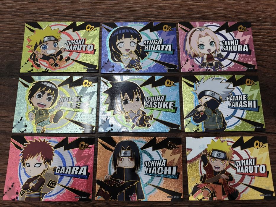 Naruto cards Наруто лимитирани карти