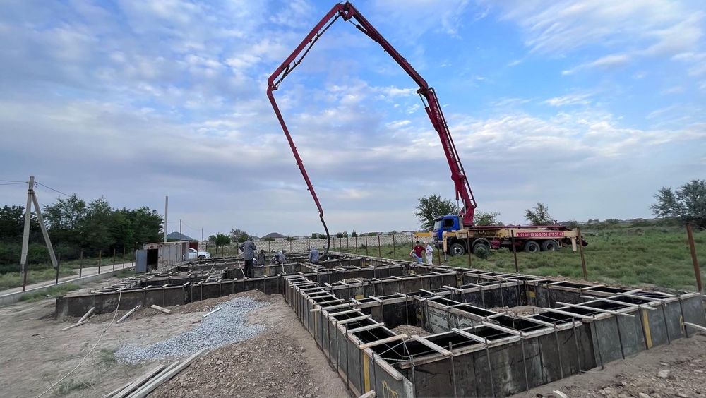 Услуги по Заливке ФУНДАМЕНТА