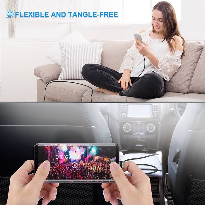,,Tewiky” 2бр. Плетени Кабели по 1.8m,