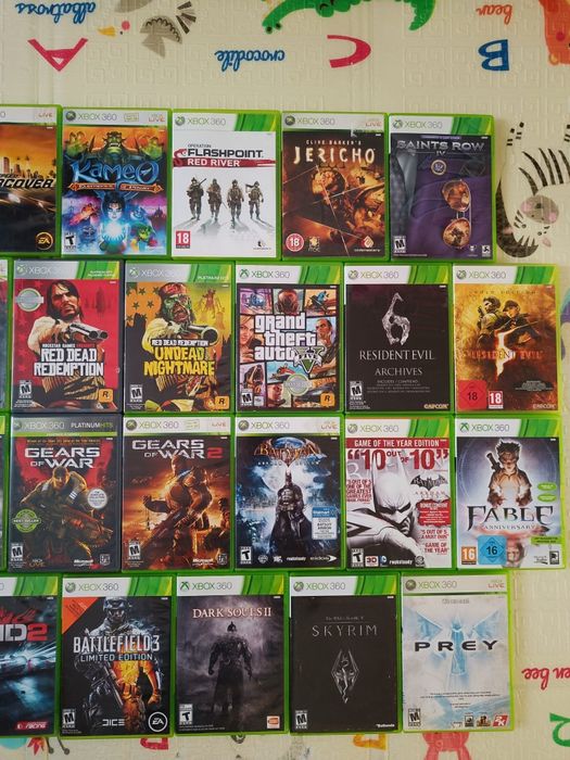 Xbox 360 лицензионные игры/диски