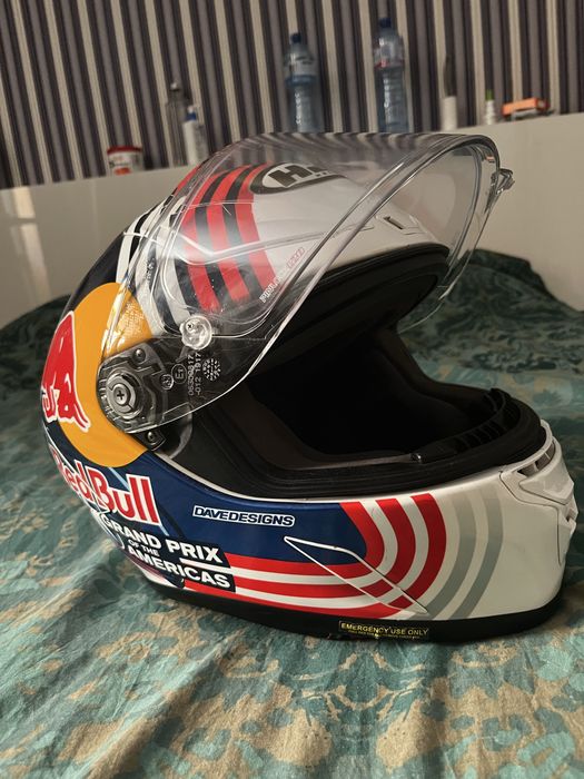Каска HJC RPHA 1 Red Bull Austin GP - Отлично състояние