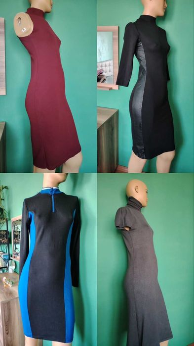 Рокли по тялото размер М по 10- 15лв