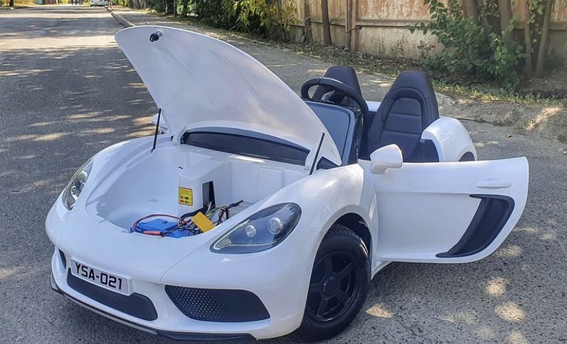 Детская машина порш 24 вольт
