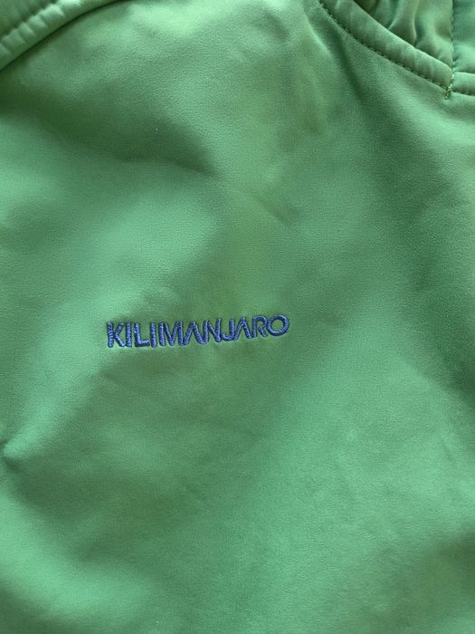 Geacă Softshell Kilimanjaro Idaho mărimea M verde – Fermoar defect