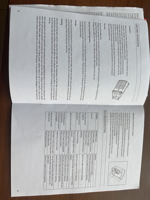 Răcitor de aer nou nefolosit. Tip Karlstein Maxfresh 6 L 444 m3/h