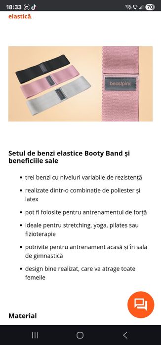 Benzi elastice booty band