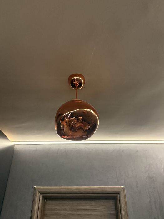 Lustra set, lumina rosie