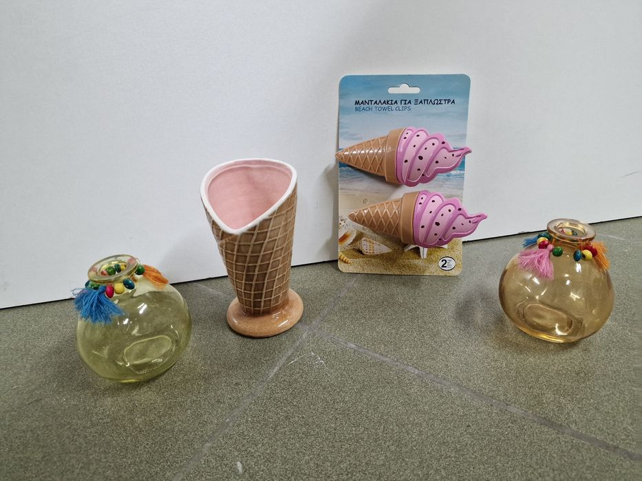 Лот вази/кашпа/декоративни чиниики