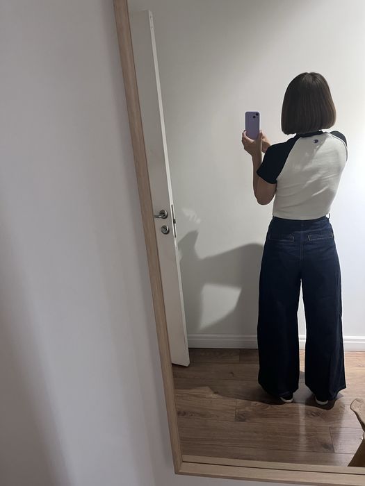 Широкие джинсы размер S