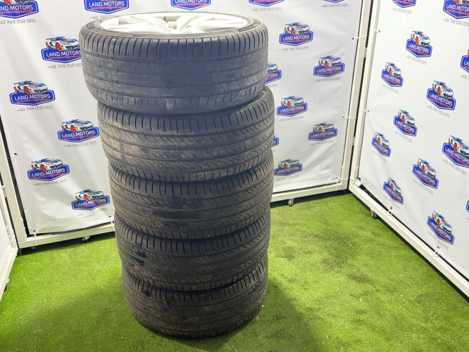 JANTE VOLKSWAGEN R18 / 5x112 / PASSAT B7 / 235/40 R18 95Y / 8JX18HZ ET44 / 3AA601025H+ CAUCIUCURI (X5)