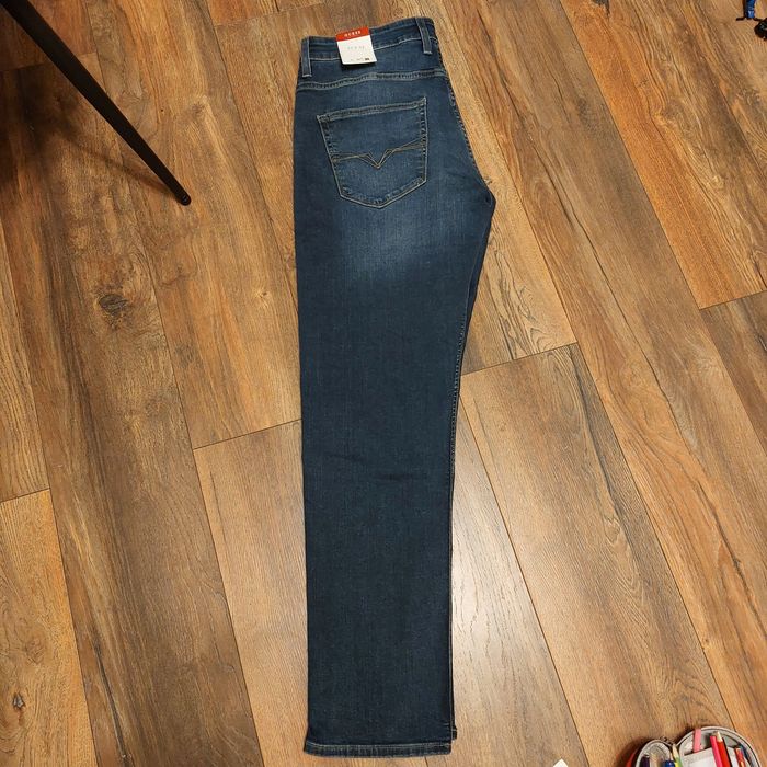 GUESS Blue Athletic Taper Jeans