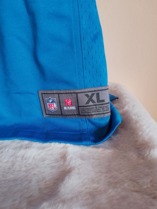 Tricou Fotbal American Detroit Lions #26 Delmas NFL On Fied