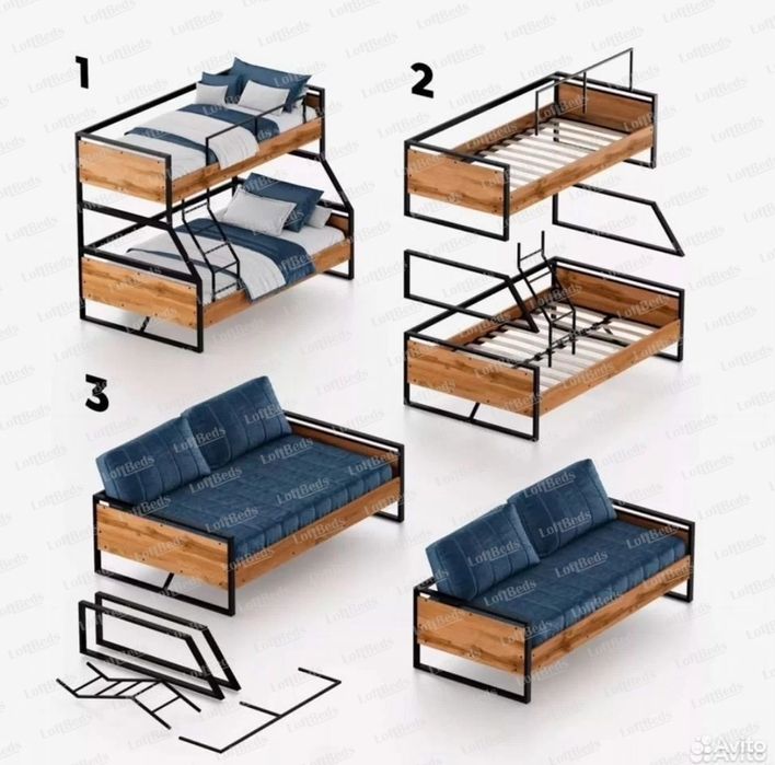 Двухъярусная или односпальная, kravat, Kalavat bolalar uchun ikki etaj