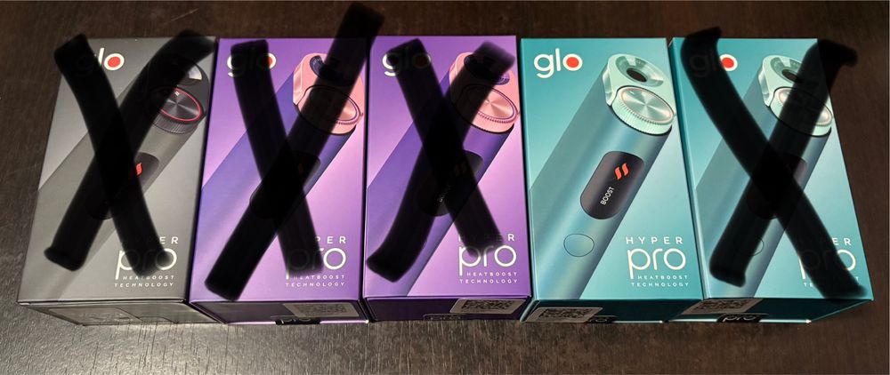 SIGILAT! Dispozitive GLO Hyper PRO