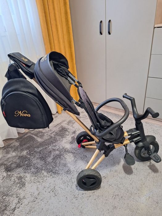 Tricicleta ultrapliabila Q Play Nova rubble gold