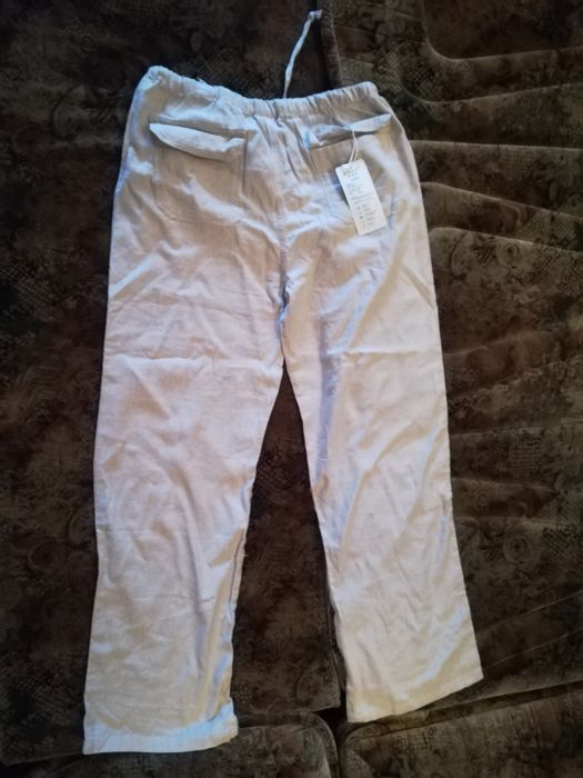Брюки летние новые, лён