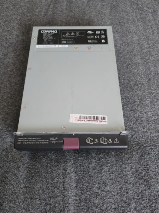 Sursă alimentare Hot-Swap Compaq HP ESP115 500W – pentru server ProLiant ML370 (G2/G3)