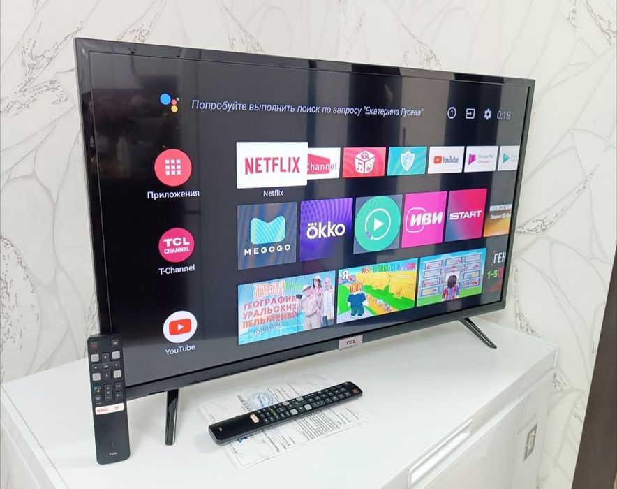 Смарт телевизор TCL 81 см WiFi YouTube