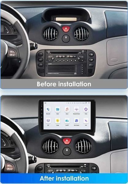 Citroen C2,C3 2002 - 2006 Мултимедия Навигация Android