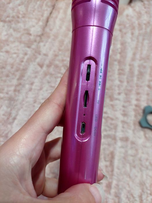 My mic микрофон розов