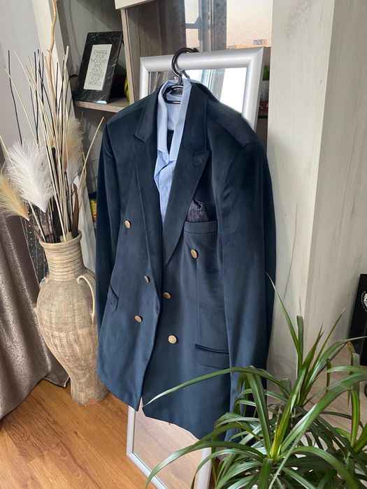 Sacou barbati de catifea Musse