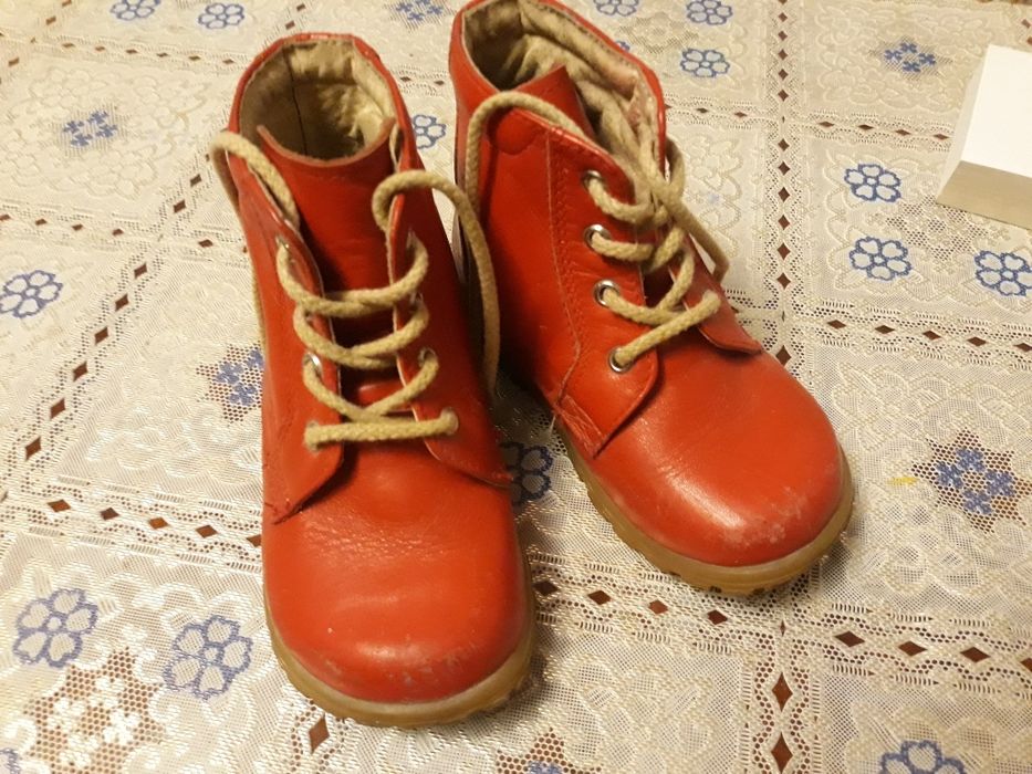 Ghete ortopedice de piele marimea 26