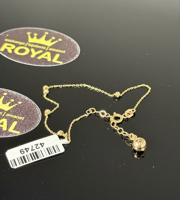 Bijuteria ROYAL : Bratara AUR 14K NOU / 1.43 GR