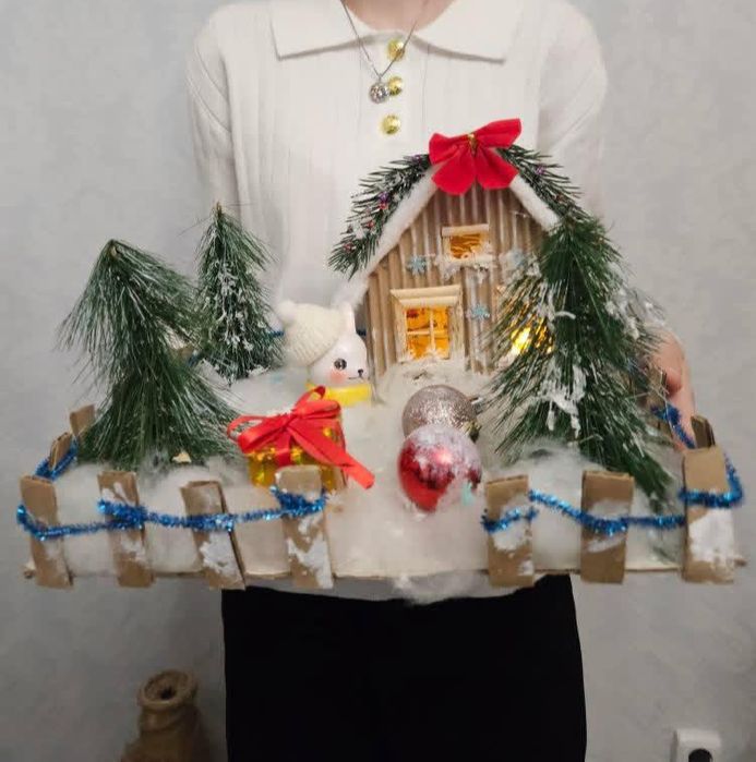 Зимние поделки Шымкент