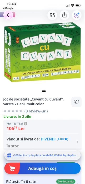 Joc Cuvant cu cuvant doar desfacut