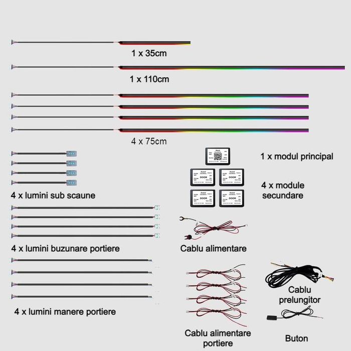 Lumini ambientale dinamice