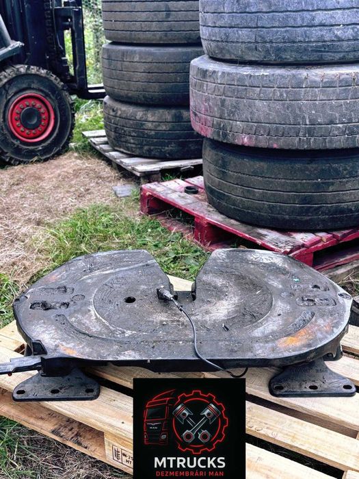 Cuplă şa cu înălțare JOST 18,5 cm MAN TGX, TGS, TGA