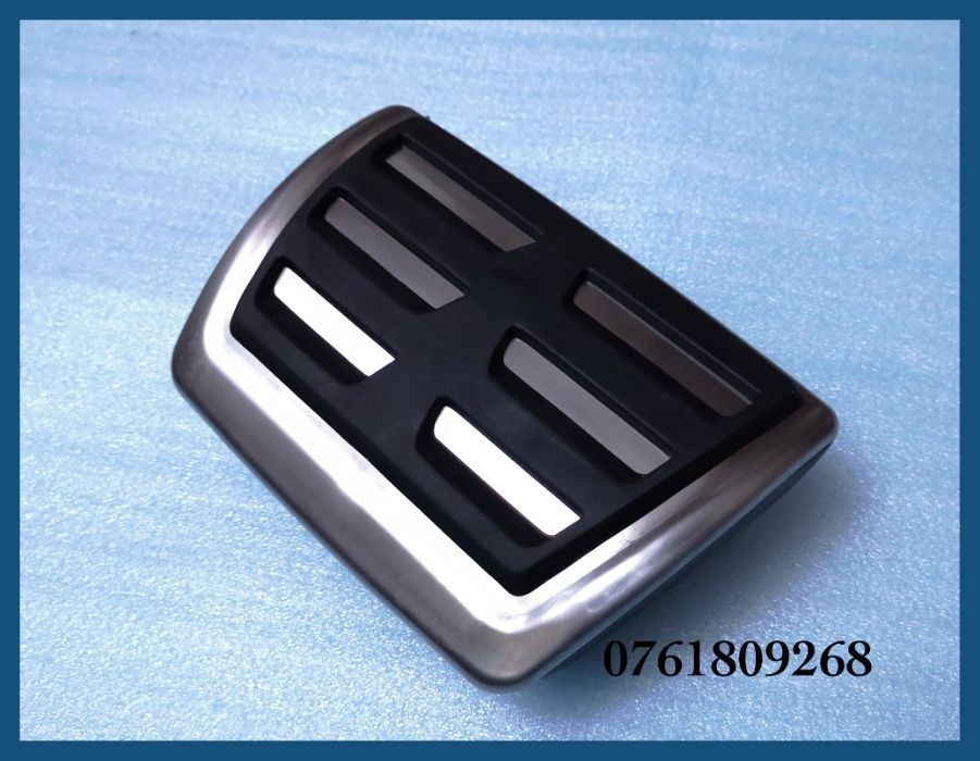 Pedale S Tronic / ornamente inox + footrest S-Line Audi A4 B9 / A5