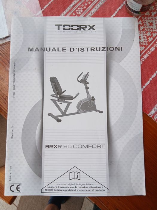 Bicicletă fitness orizontală TOORX BRX R65
