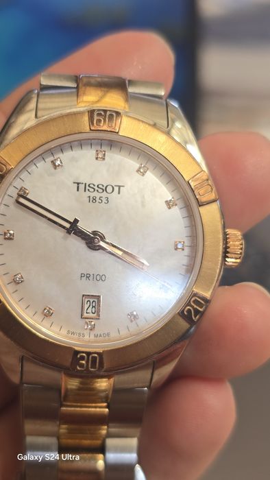 Ceas Tissot  cu diamante