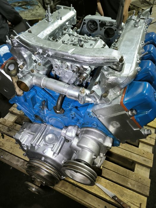 Двигатель на камаз с установкой.