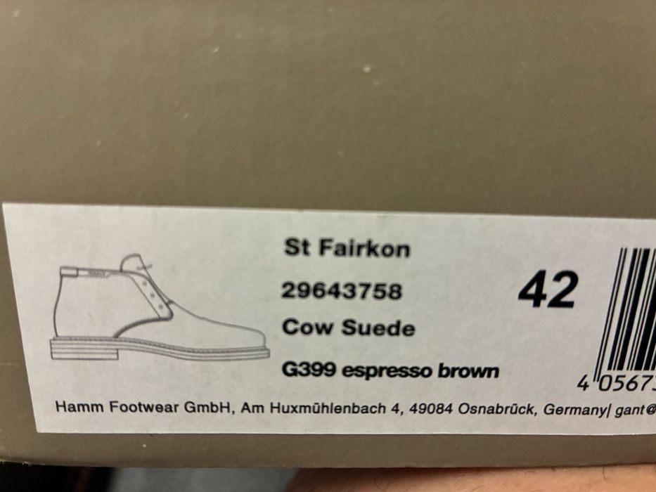 GANT мъжки боти - 42