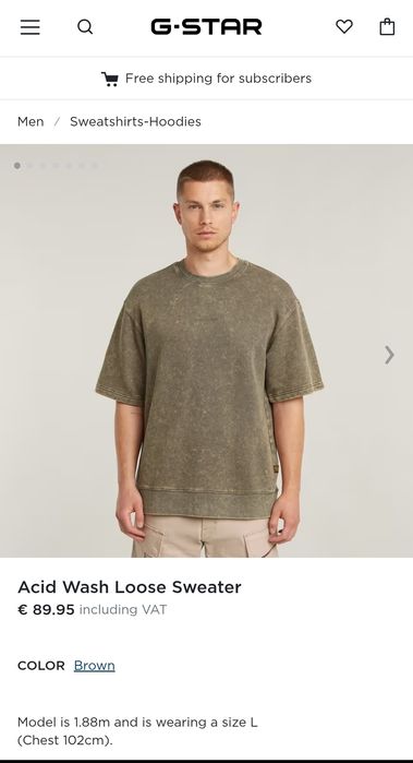 Уголемена тениска G-Star Raw Acid L , XL , XXL , 3XL