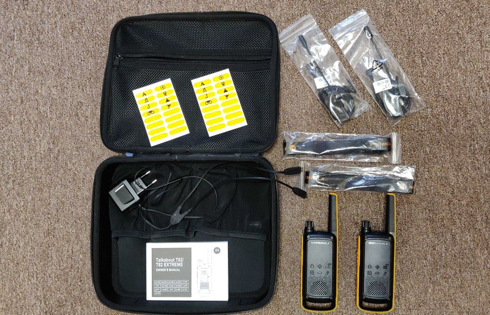 Комплект раций Motorola TALKABOUT T82 / T82 Extreme (2 шт.)