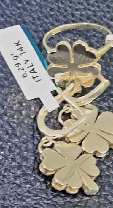 Золотой комплект       Клевер  585