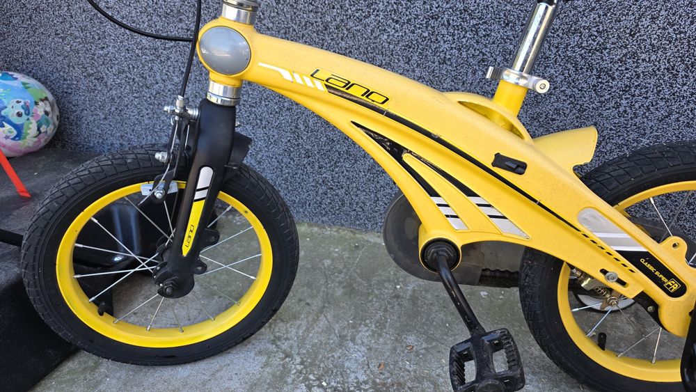 Vand bicicleta copii 14'' cadru din aluminiu