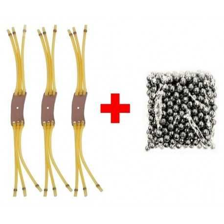 Prastie profesionala tip pusca cu accesorii incluse,laser pointer,zgarciuri rezerva si set bile bonus!