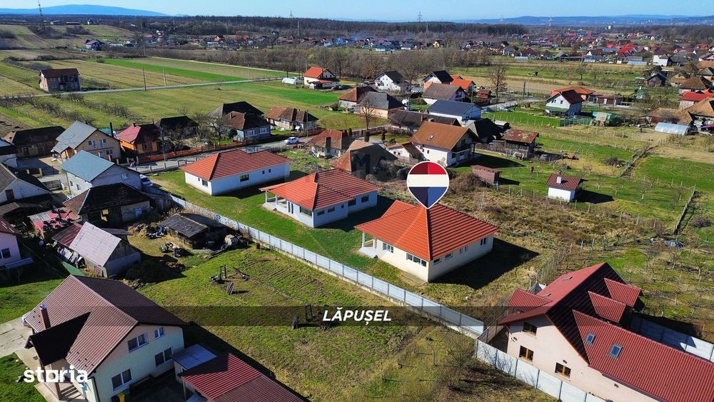 CASA cu TEREN- finisata interior/exterior