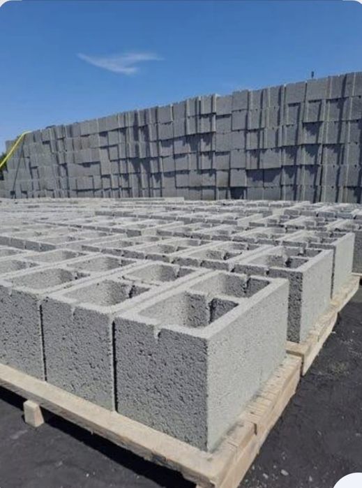 Пескоблоки стеновые и заборные