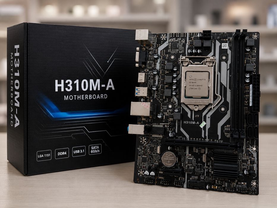 Материнская плата ddr4 с процессором поддержка озу до 64 гб BTS бор