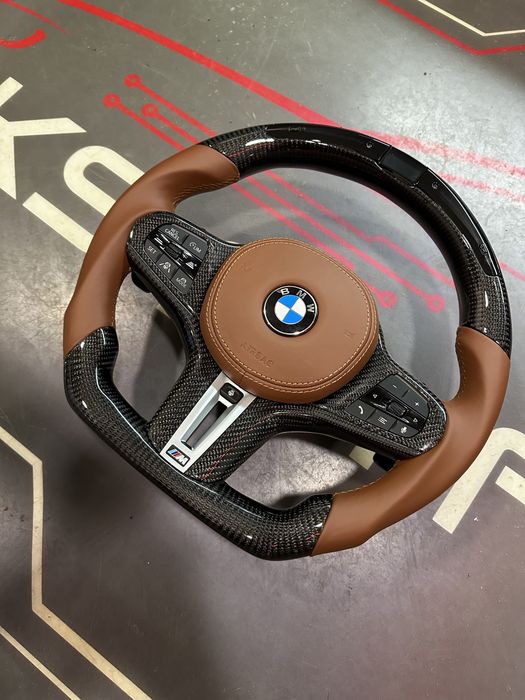 Volan BMW - Carbon - Custom - Seria G - Incalzire - Traffic Jam - Vib