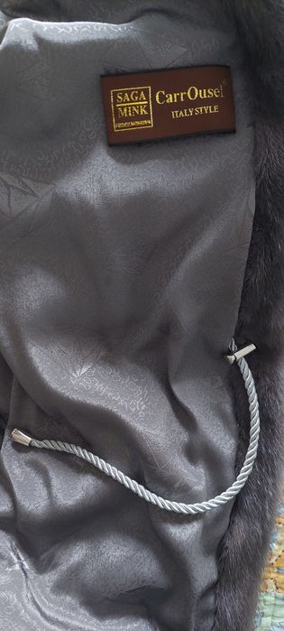 Норковая шуба/размер 46-48/