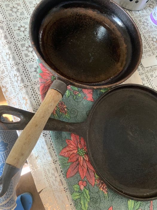 Чугунные сковородки