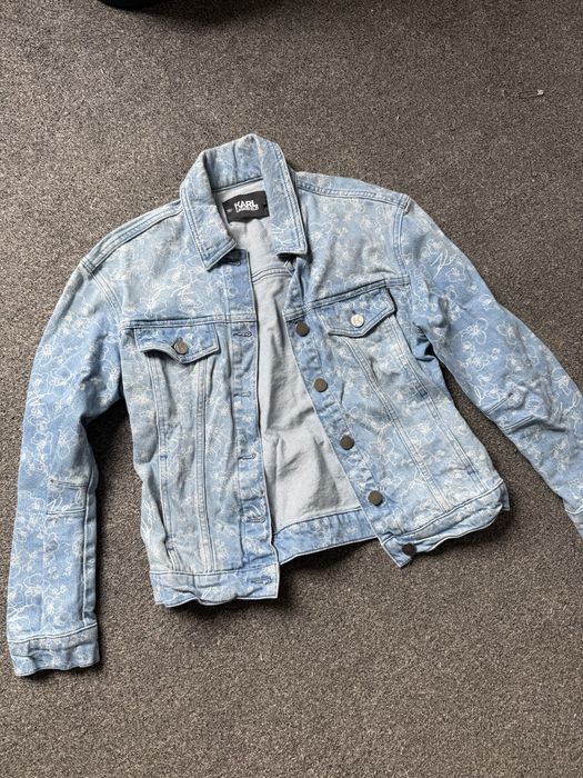 Яке denim karl laferfeld
