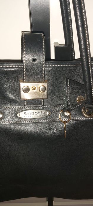 Geanta samsonite piele si delsey